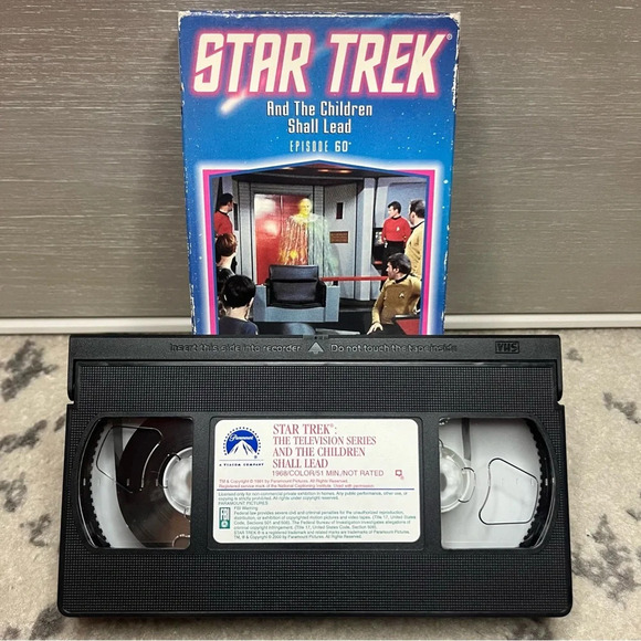 STAR TREK TOS Original Series TNG Battlestar Galactica VHS Incomplete Set Lot - Picture 6 of 16